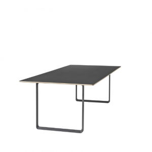 Muuto 70/70 Table 225×90 Black Linoleum